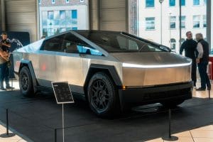 tesla cybertruck photos